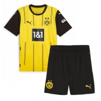 Dječji Nogometni Dres Borussia Dortmund Domaci 2024-25 Kratak Rukav (+ Kratke hlače)